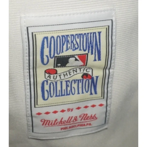 Babe Ruth Boston Braves Mitchell & Ness Cooperstown Collection Jersey 3XL 56 - Picture 4 of 9